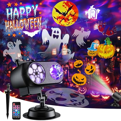 Halloween Projector Lights 8 Patterns W59697