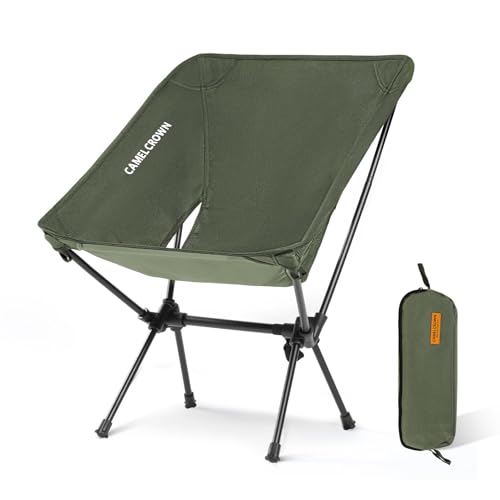 Portable Folding Camping Chair with Carry Bag Black E1174