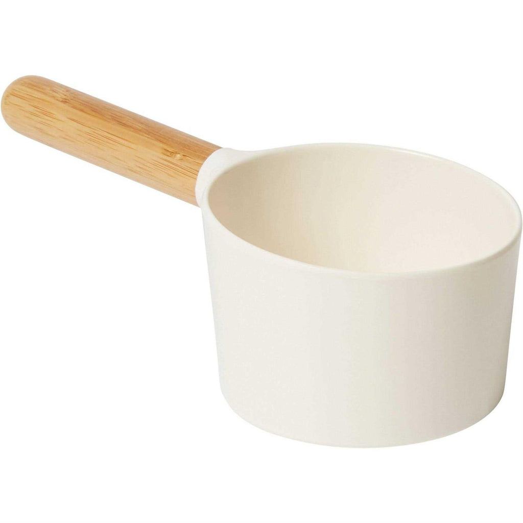 Melamine Dog & Cat Food Scoop with Bamboo Handle D663