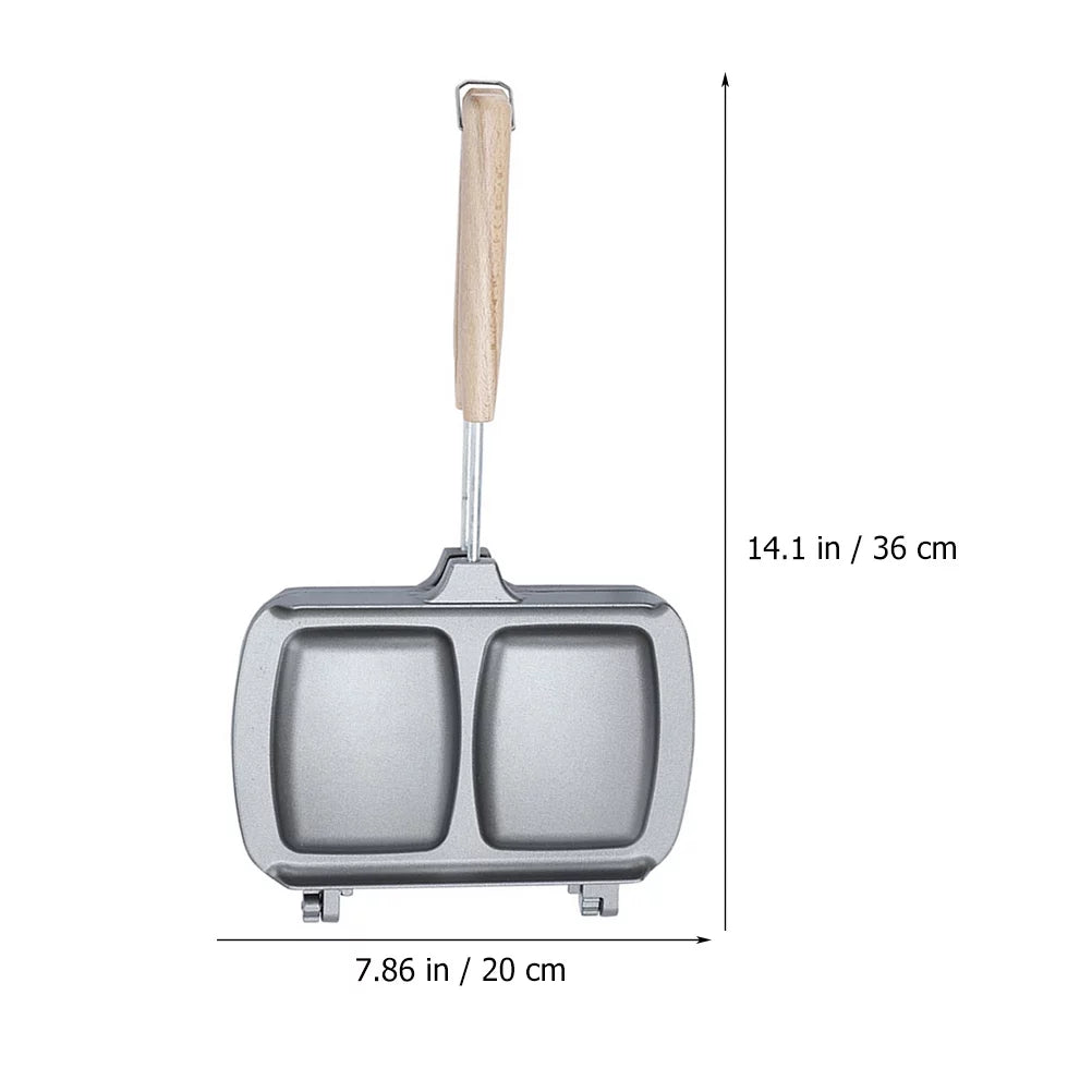 Non-stick Double Sided Sandwich Frying Pan E18246