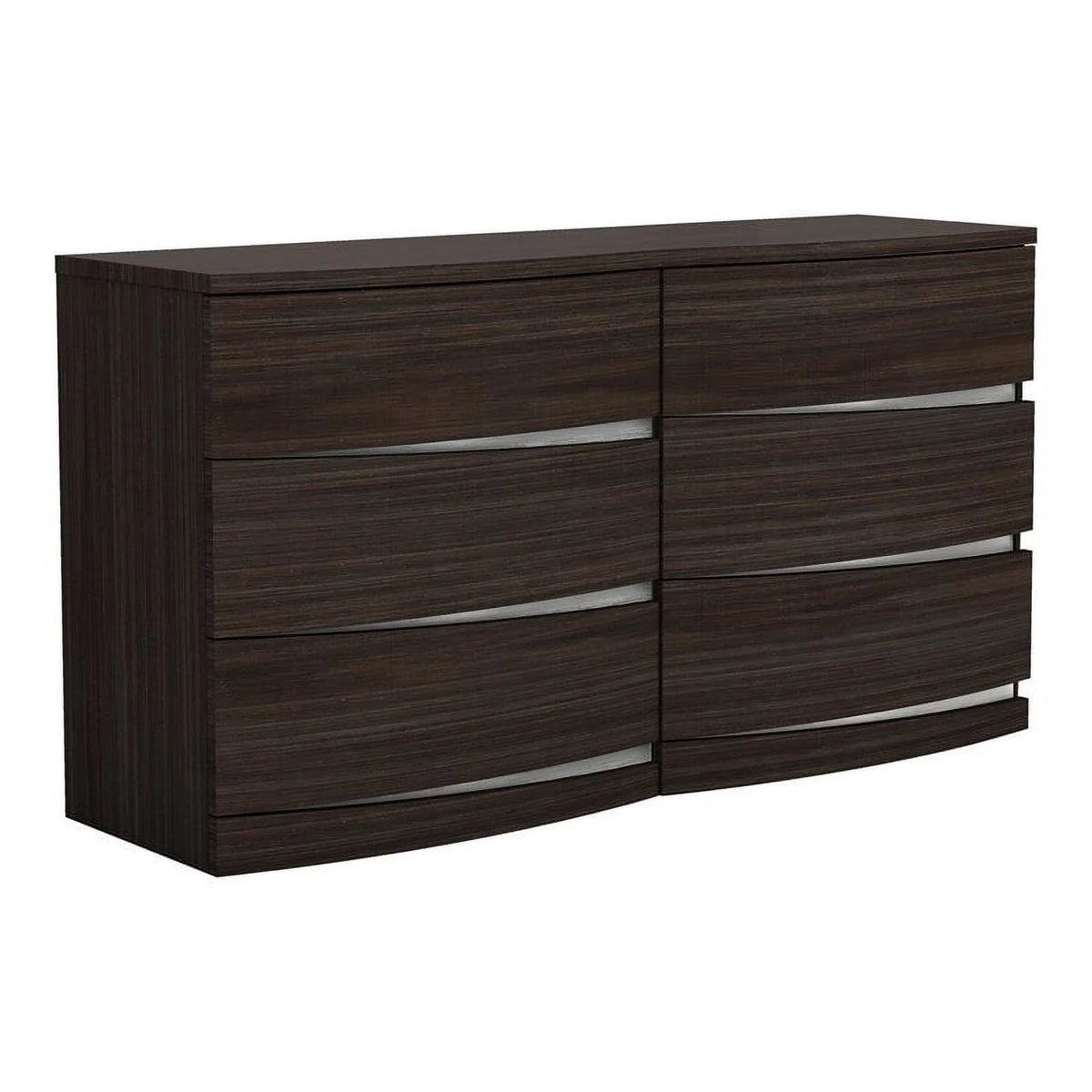 Gloss Black Wood Dresser L235