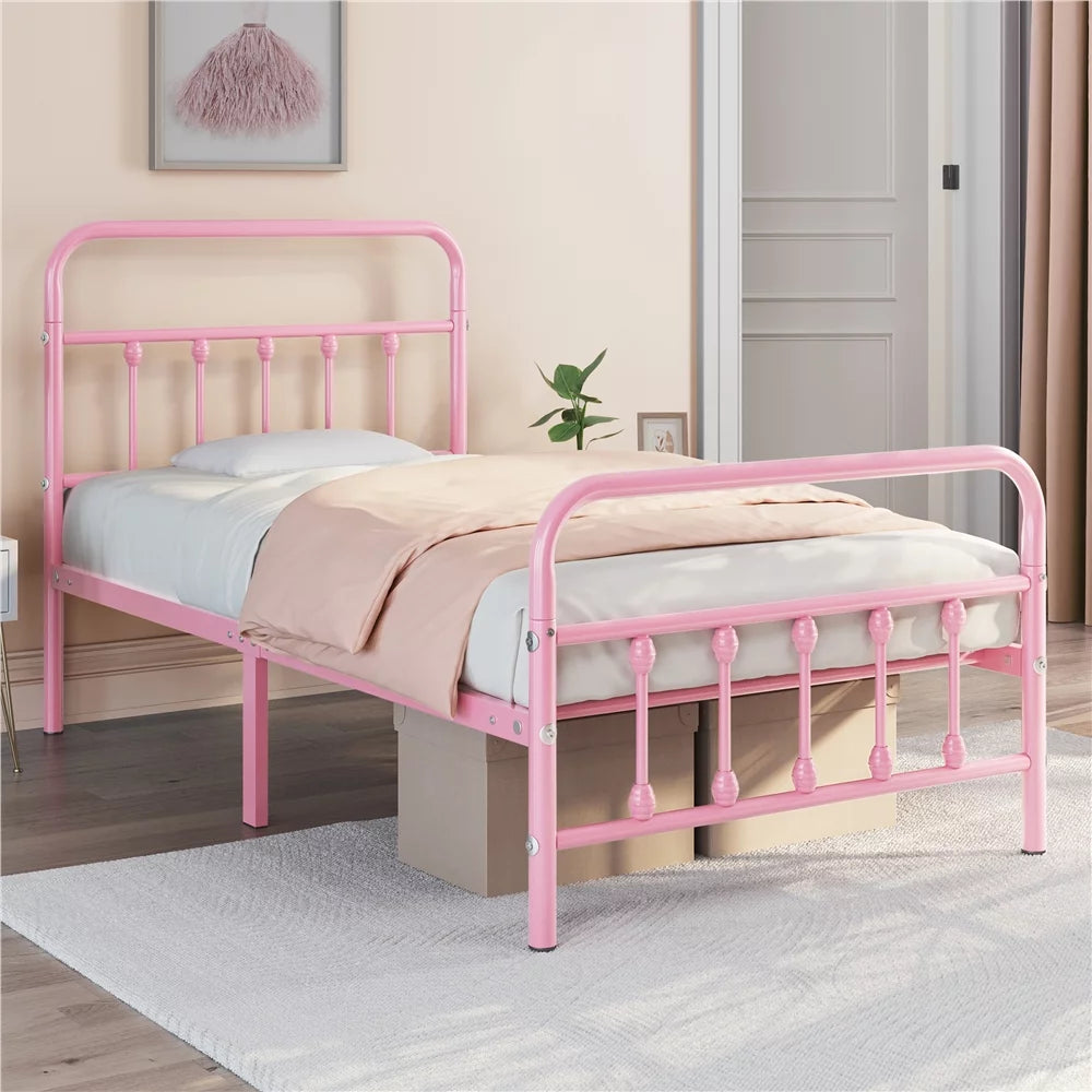 Queen Bed with High Headboard J7971