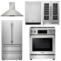 30 Gas Range, Range Hood, Refrigerator, Dishwasher, Wine Cooler Q51697