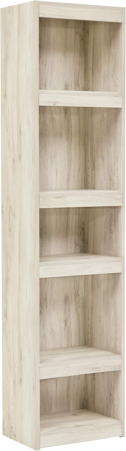 Gray Pier-Style Bookcase S385029
