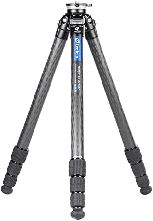 Carbon Fiber 4 Section Tripod with Built-in Leveling Base K771917