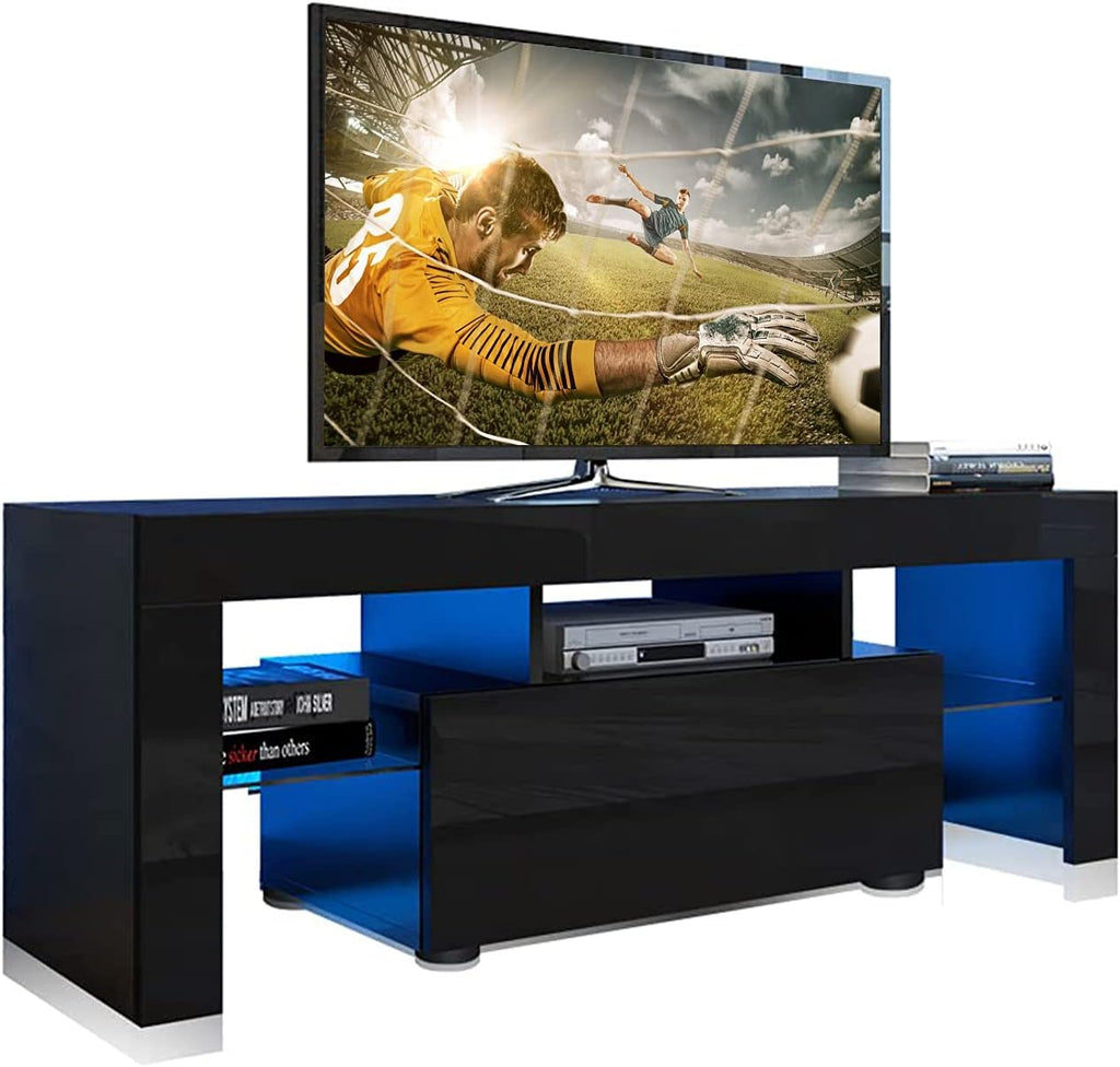 LED TV Cabinet TV Stands with Color Change Lighting for 45/55/65 Inch B810