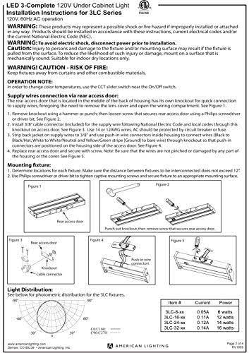 LED Dimmable Undercabinet Fixture I19294