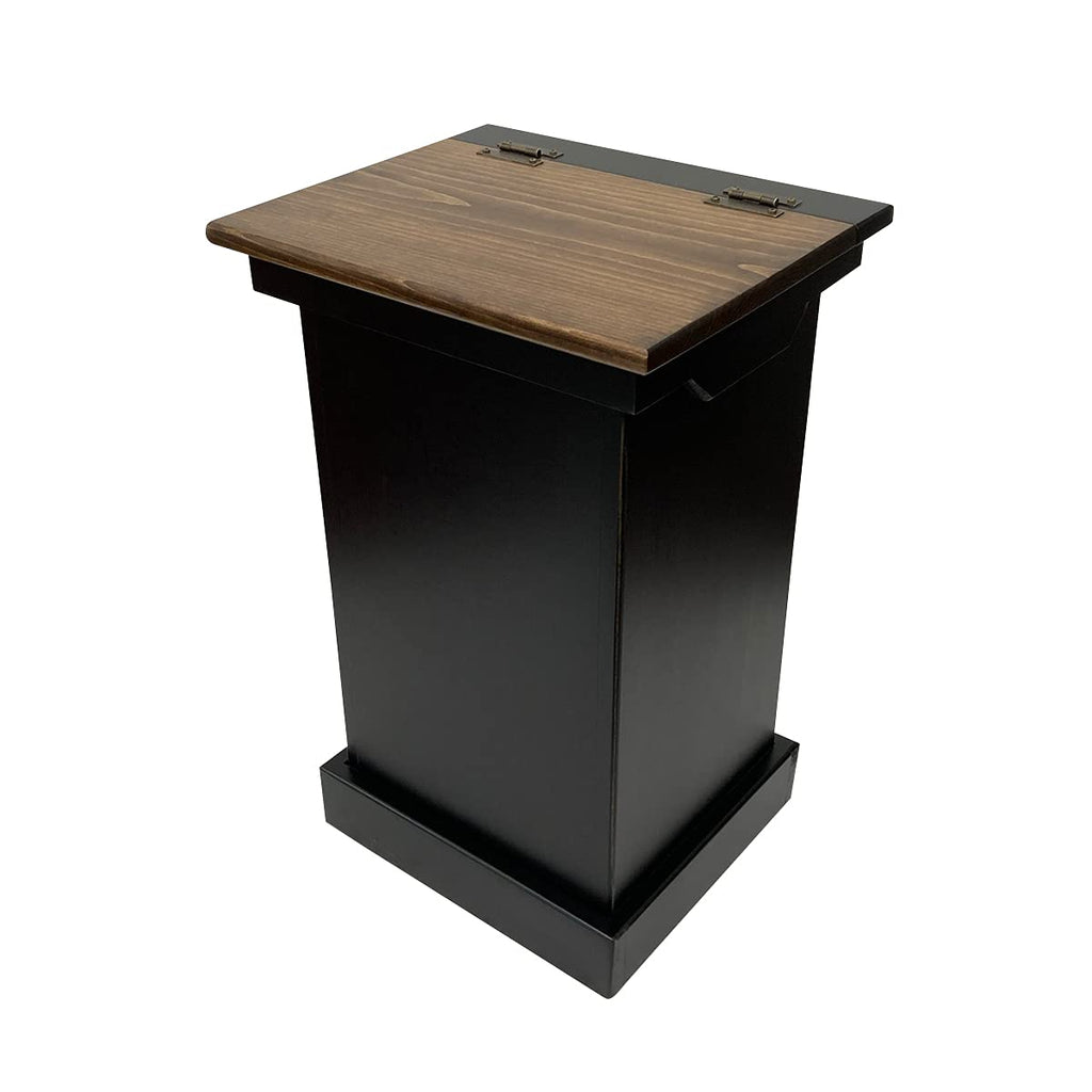 Wooden Trash Can Cabinet R109