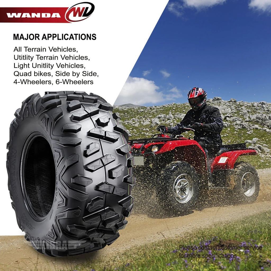 25X10-12 6PR ATV/UTV Tires Set 2 K504939