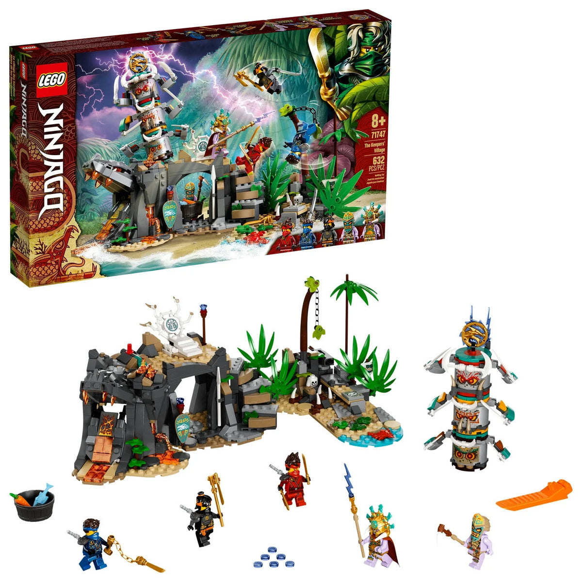 Building Toy Ninja Playset (632 Pieces) Y71456