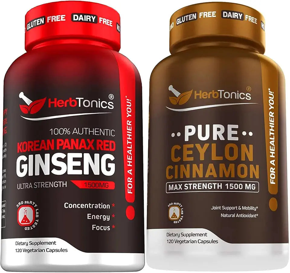 1500mg Korean Red Panax Ginseng Capsules C253380