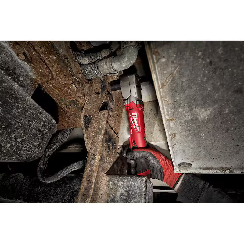 12V Brushless Cordless 1/2 in. Right Angle Impact Wrench with 1.5 Ah Battery Pack M698