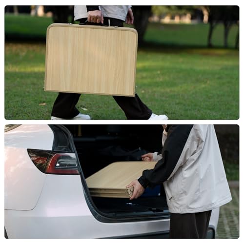 2Ft Adjustable Aluminum Folding Camping Table G12750