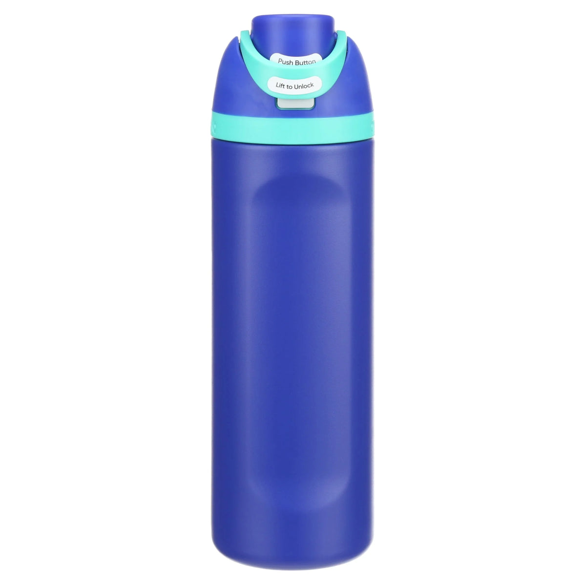 24oz Black Stainless Steel Water Bottle A296
