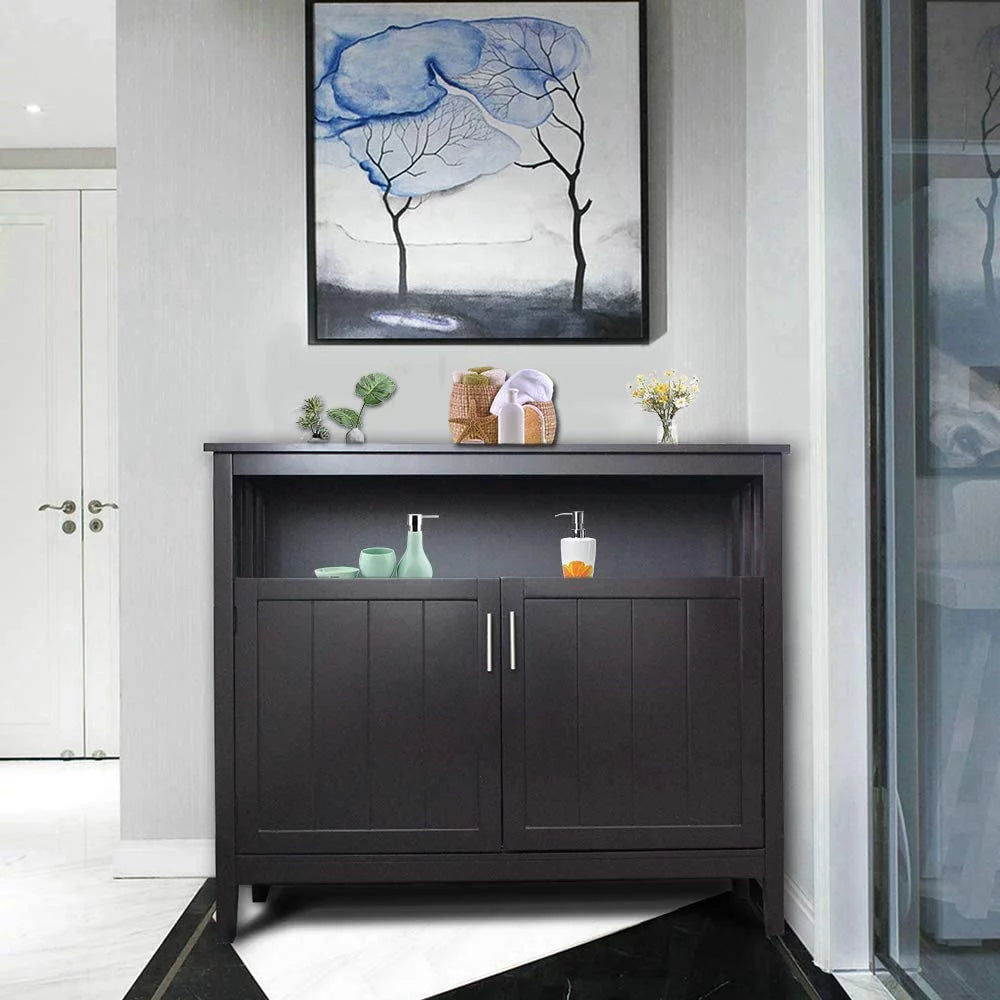Buffet Cabinet with 2 Doors and Adjustable Shelf Z6307