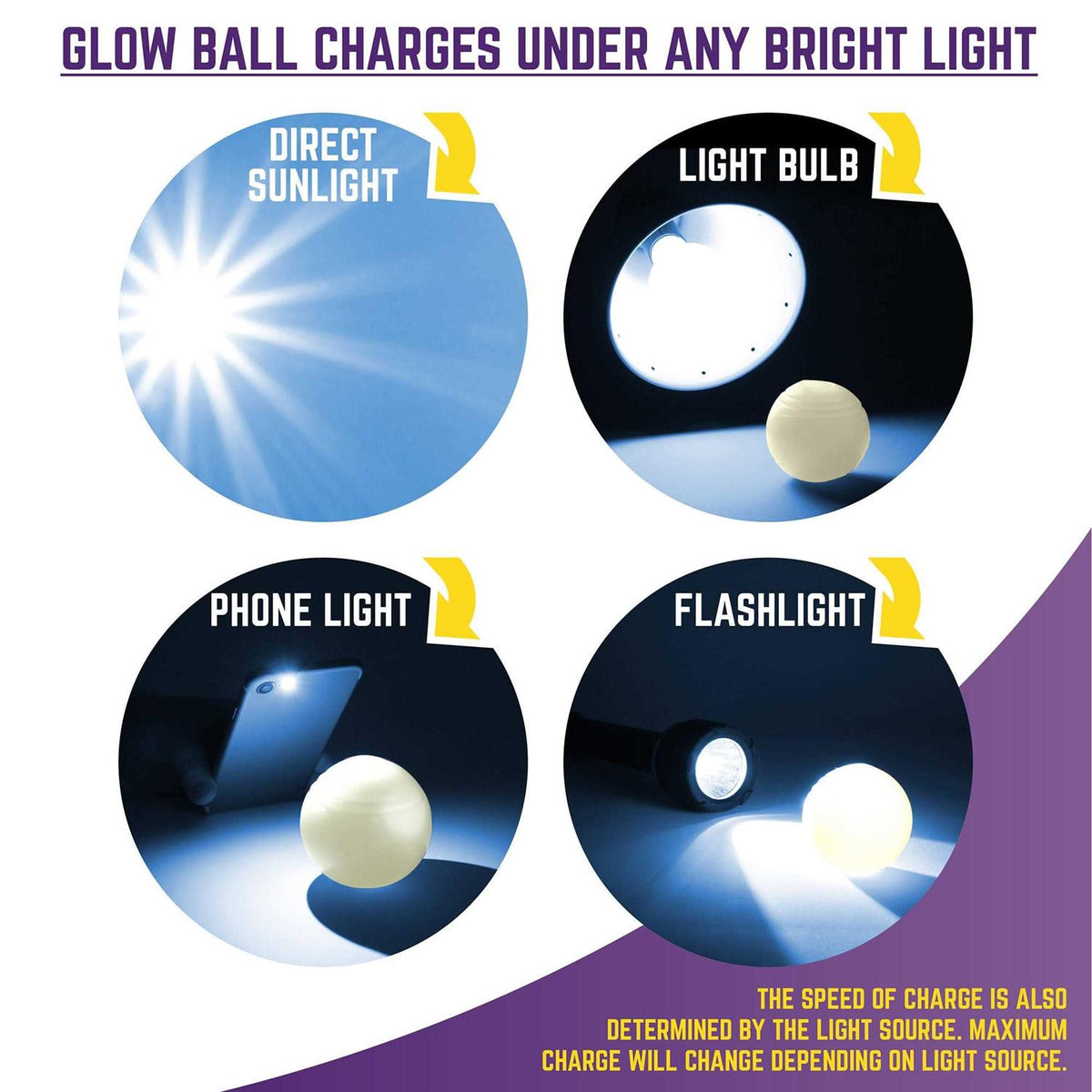 Glow Ball Dog Toys C742