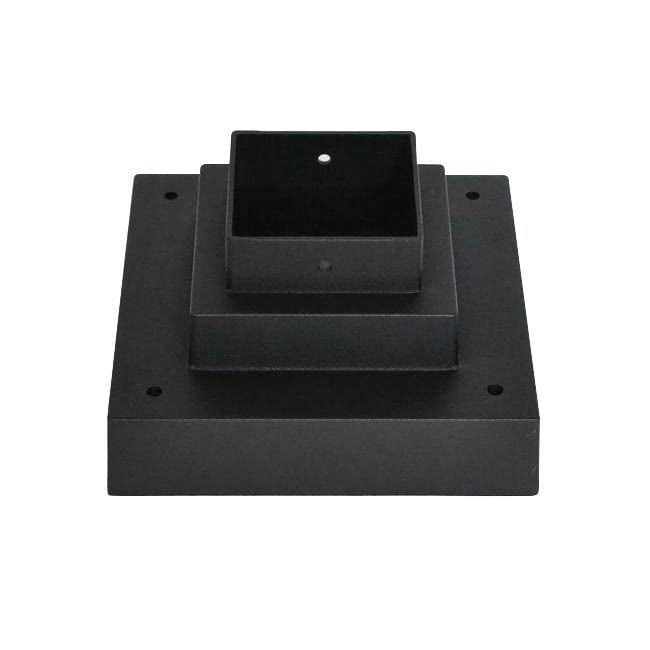 Black Aluminum Outdoor Pier Mount R3368