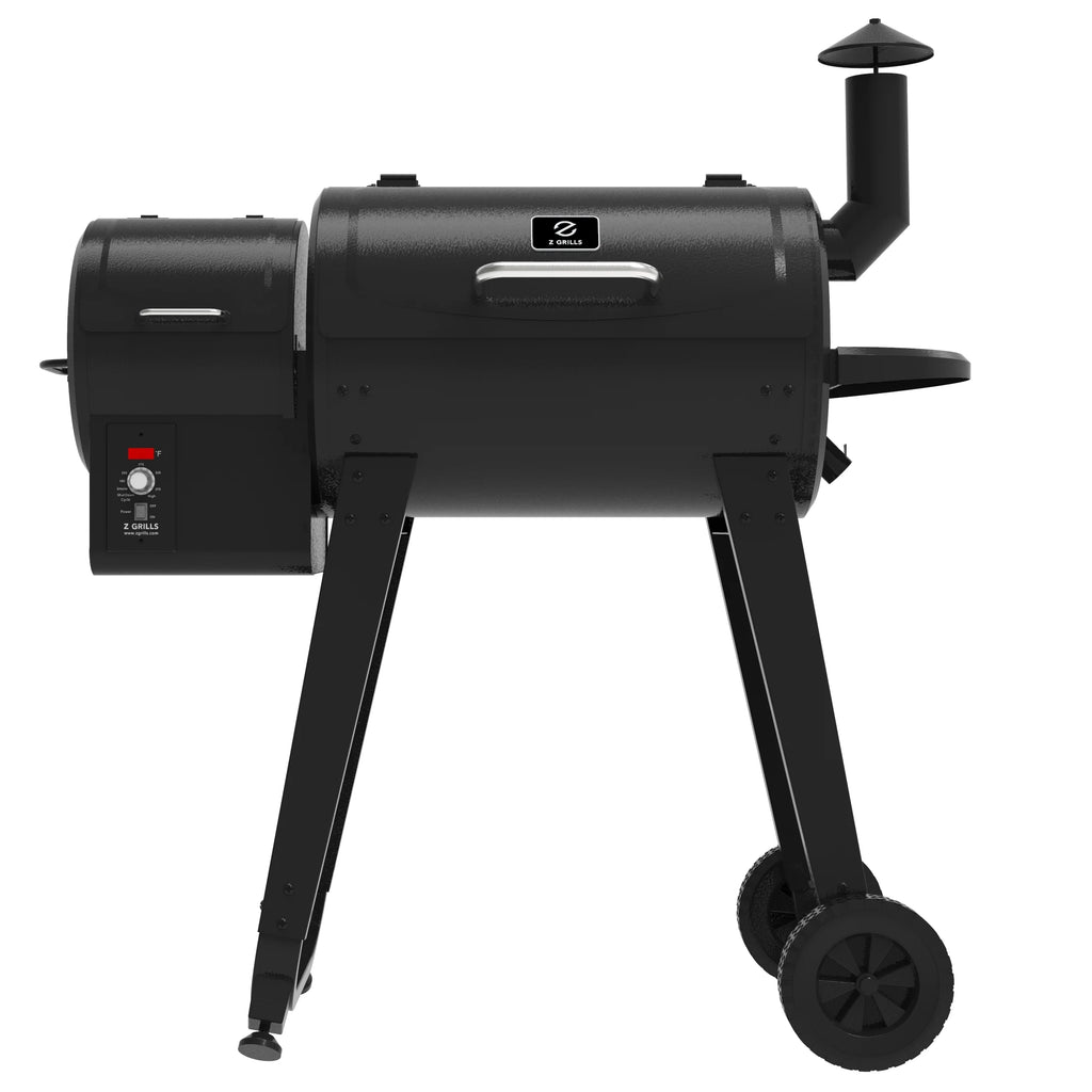 Wood Pellet Grill & Smoker 8-in-1 Black L2256