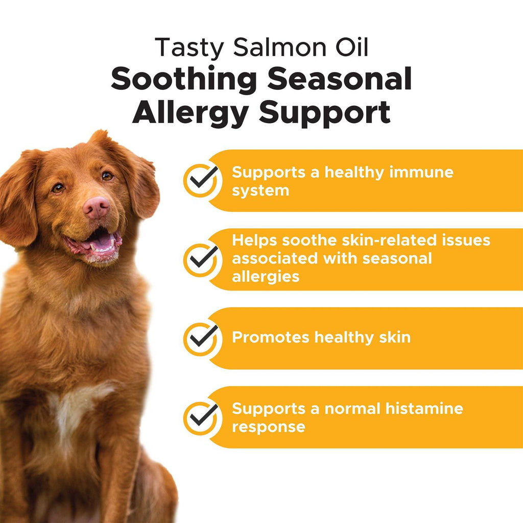 Salmon Oil Dog Allergy Anti-Itch W2843