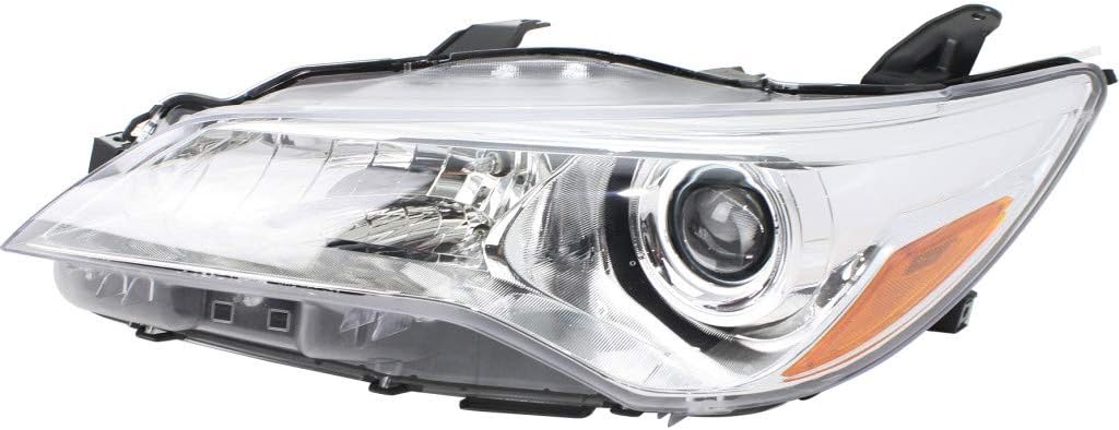 For Toyota Camry Headlight Assembly Passenger Side DOT Certified Chrome T40286