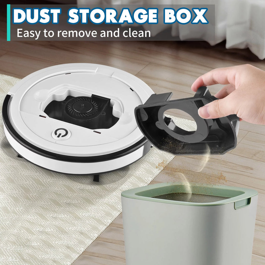 Robot Vacuum Cleaner with Remote Control, 2000Pa D402