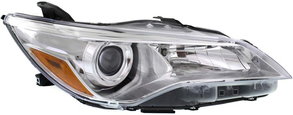 For Toyota Camry Headlight Assembly Passenger Side DOT Certified Chrome T40286