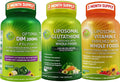 Liposomal Glutathione Bundle with Liposomal Vitamin C and DIM Q17811