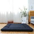Japanese Floor Mattress Foldable Roll Up Tatami Mat with Washable Cover Q614