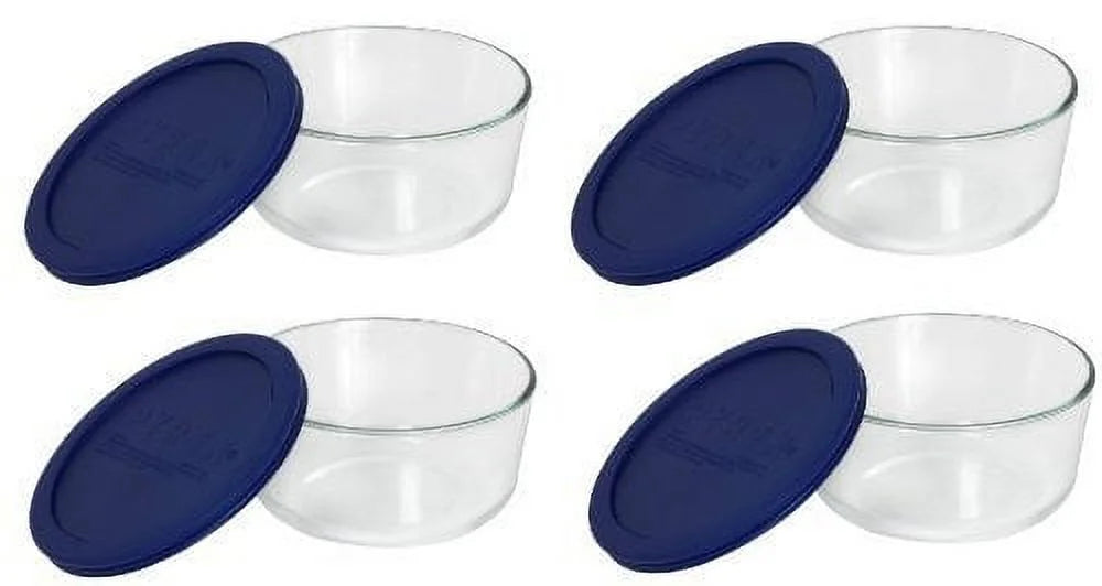 4-Cup Round Storage Dish with Cover, Pack of 2 I4481