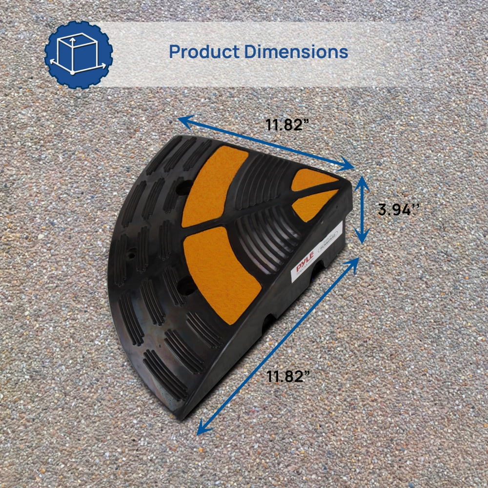 End Caps for Car Curb Ramps D933581