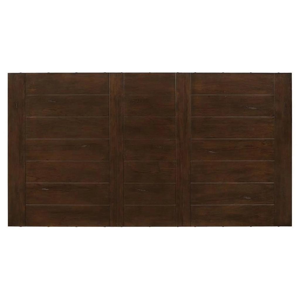 Wood Counter Height Dining Room Table in Dark Brown N885