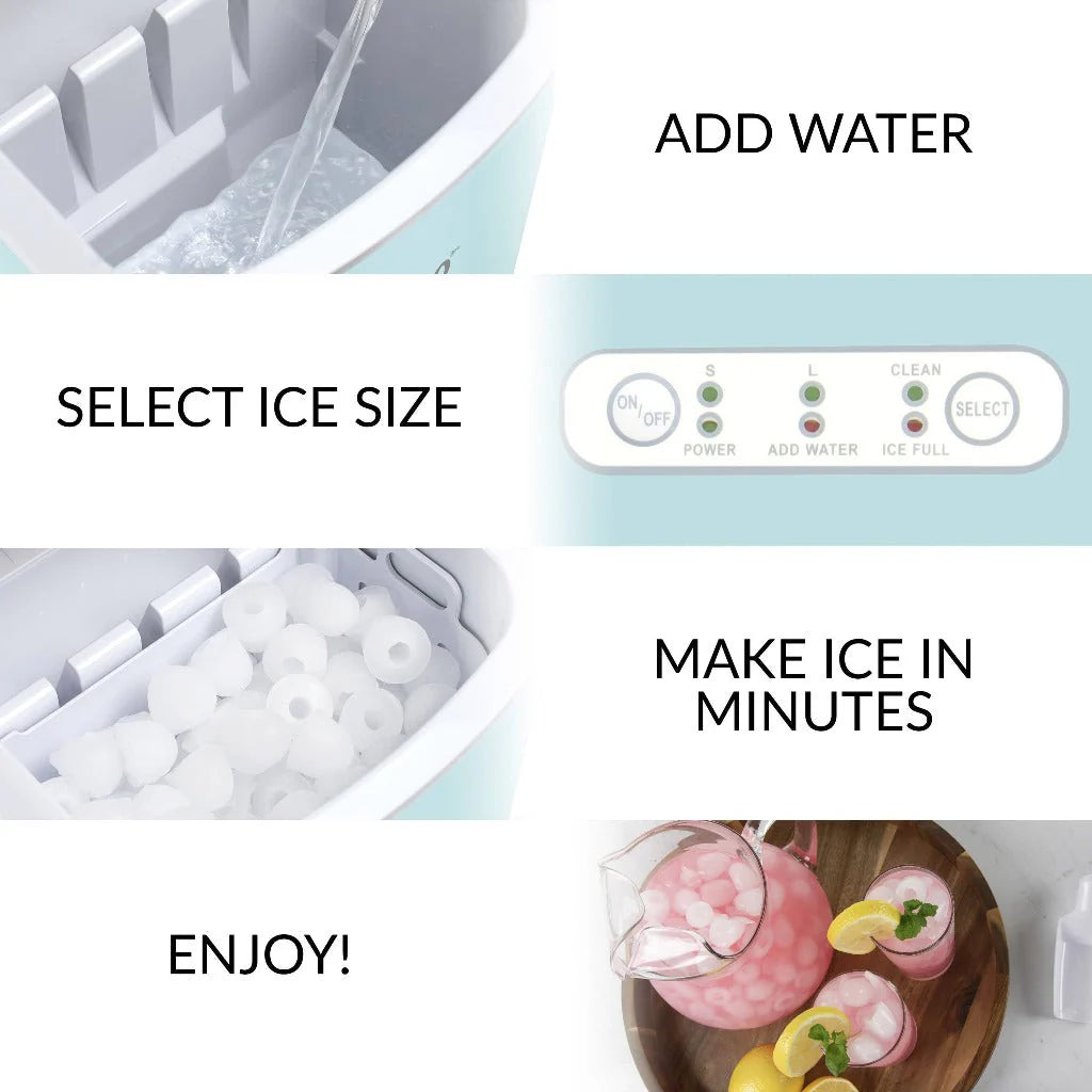 26-Pound Portable Countertop Ice Maker T657