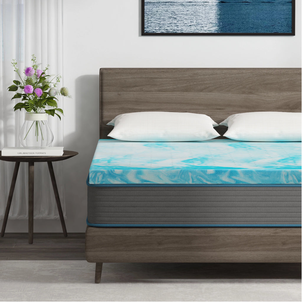 2 inch Cooling Gel Memory Foam Mattress Topper S515631