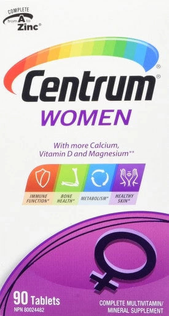 Multivitamin & Mineral Supplement 90 Tablets U853614
