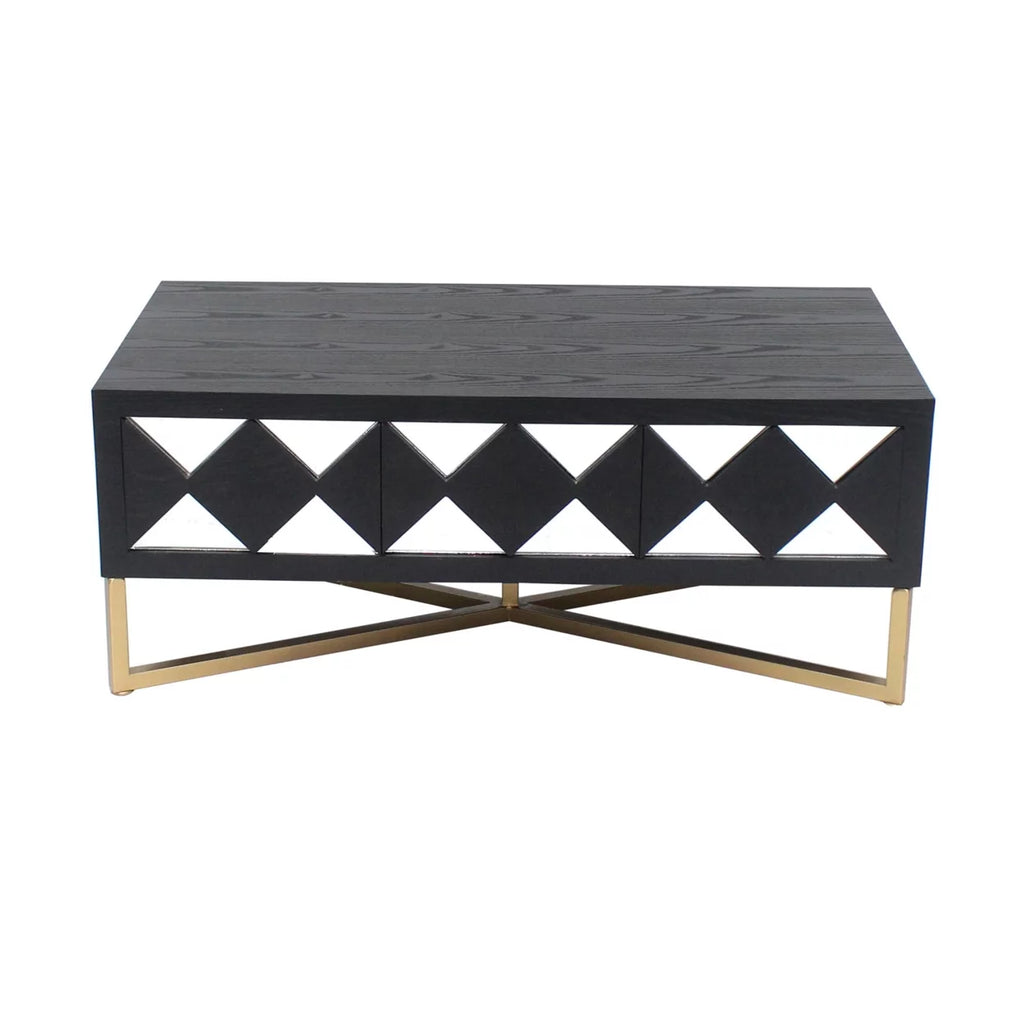 3 Drawer Mirrored Console Table N725281