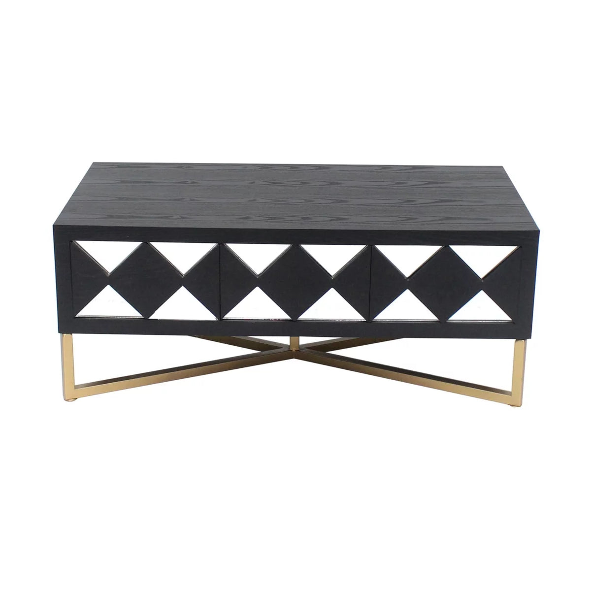 3 Drawer Mirrored Console Table N725281