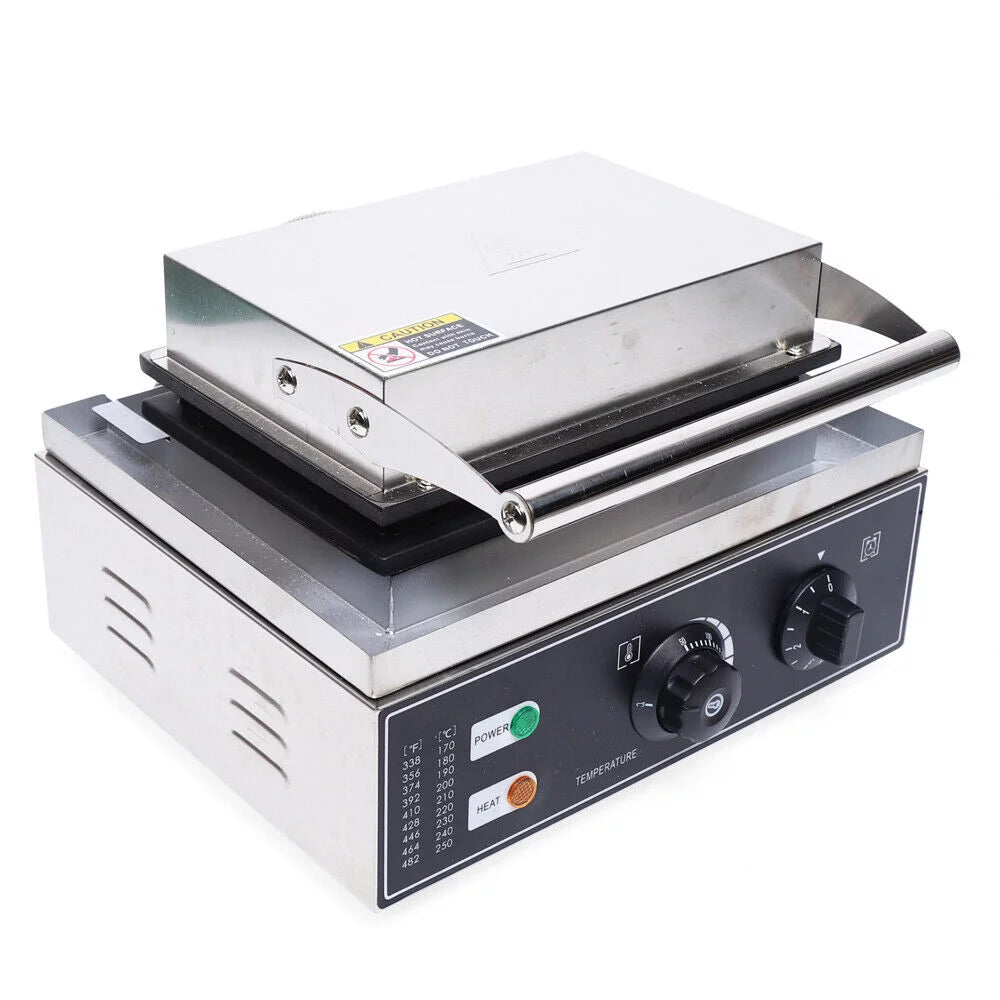 Commercial Electric Nonstick Waffle Maker D5061