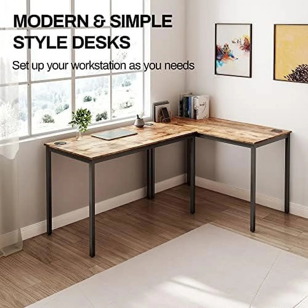 47 inch Teak Computer Desk I8052