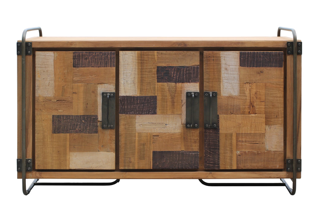 Recycled Teak Wood Storage Chest TV Stand N2967
