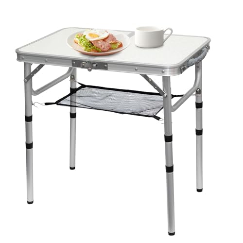 2Ft Adjustable Aluminum Folding Camping Table G12750
