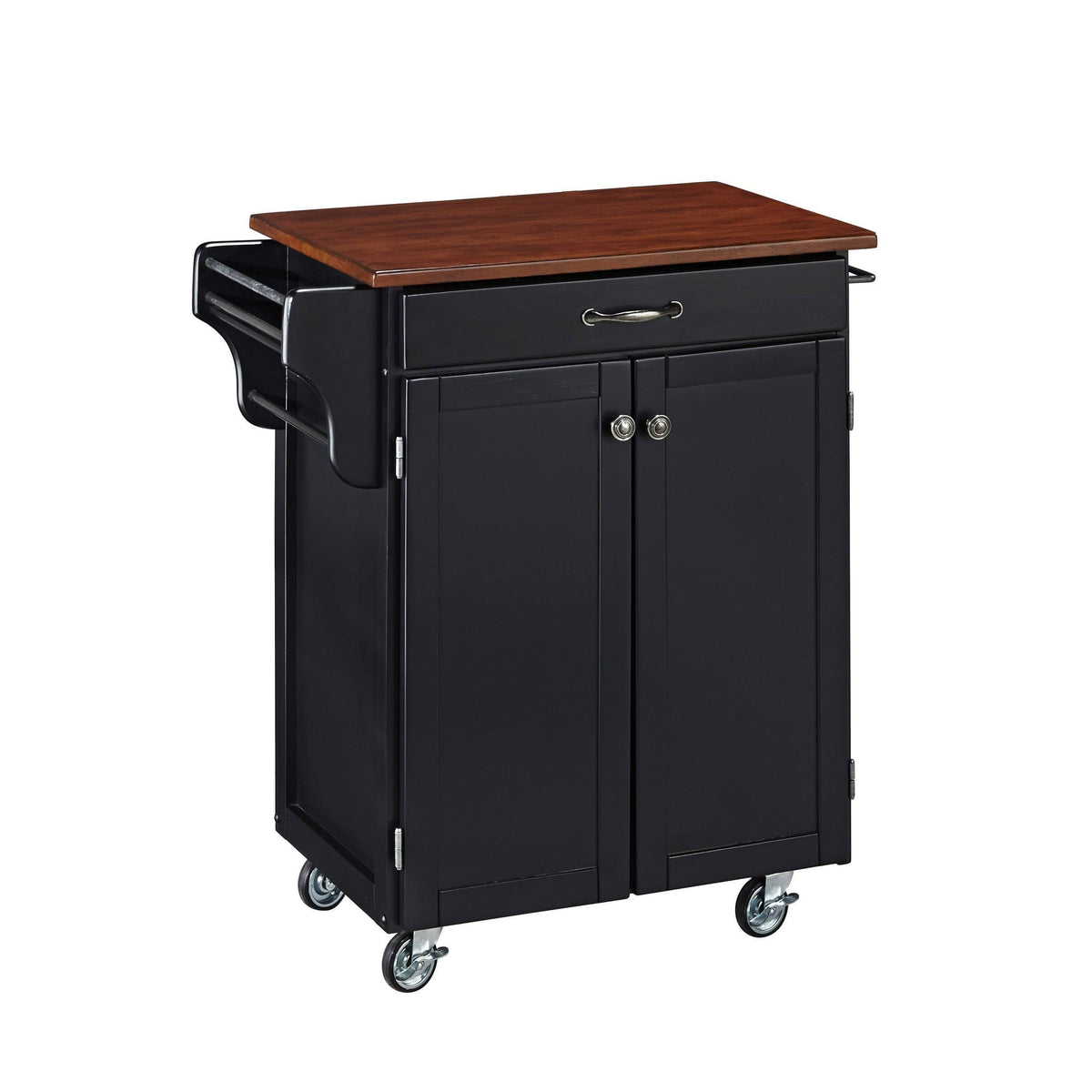 Solid Wood Cuisine Cart with Cherry Top K22853