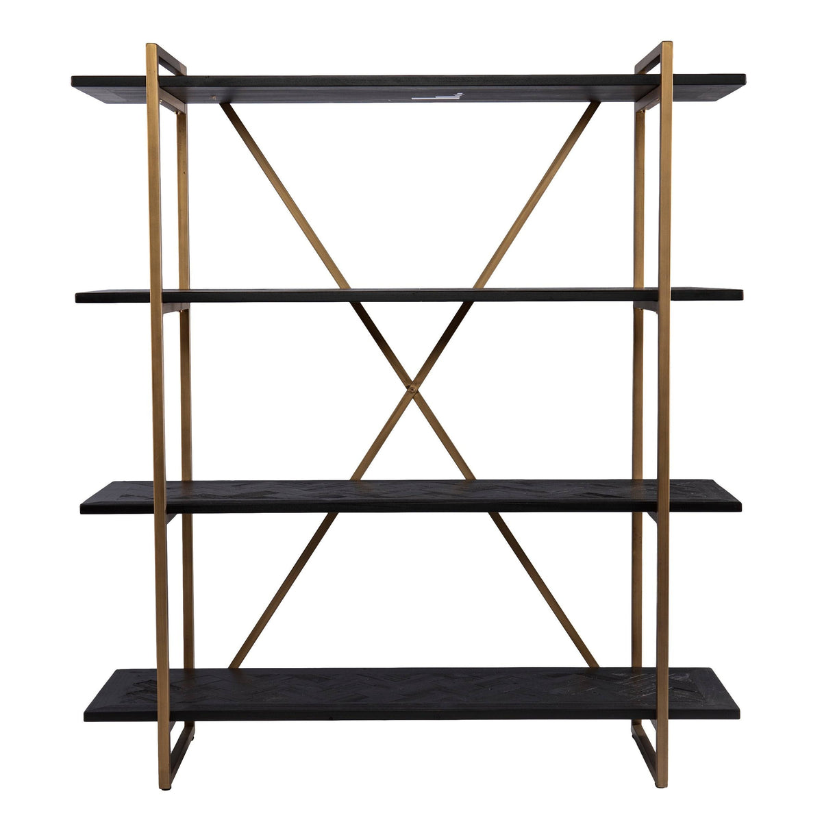 Black Wood Bookshelf S38995