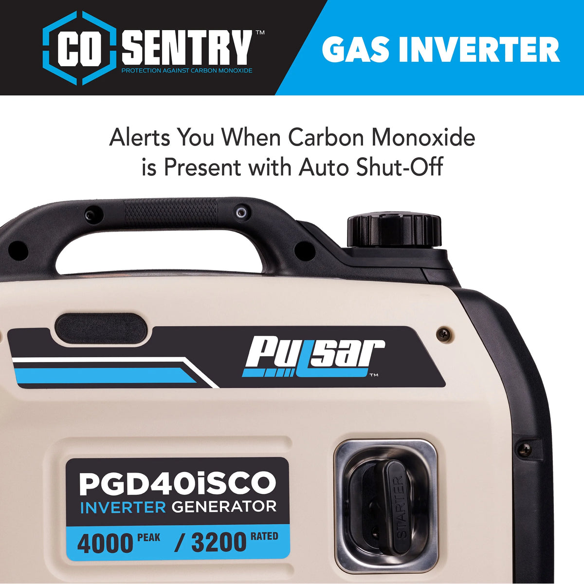 4000-Watt Super Quiet Gas Powered Inverter Generator K93197