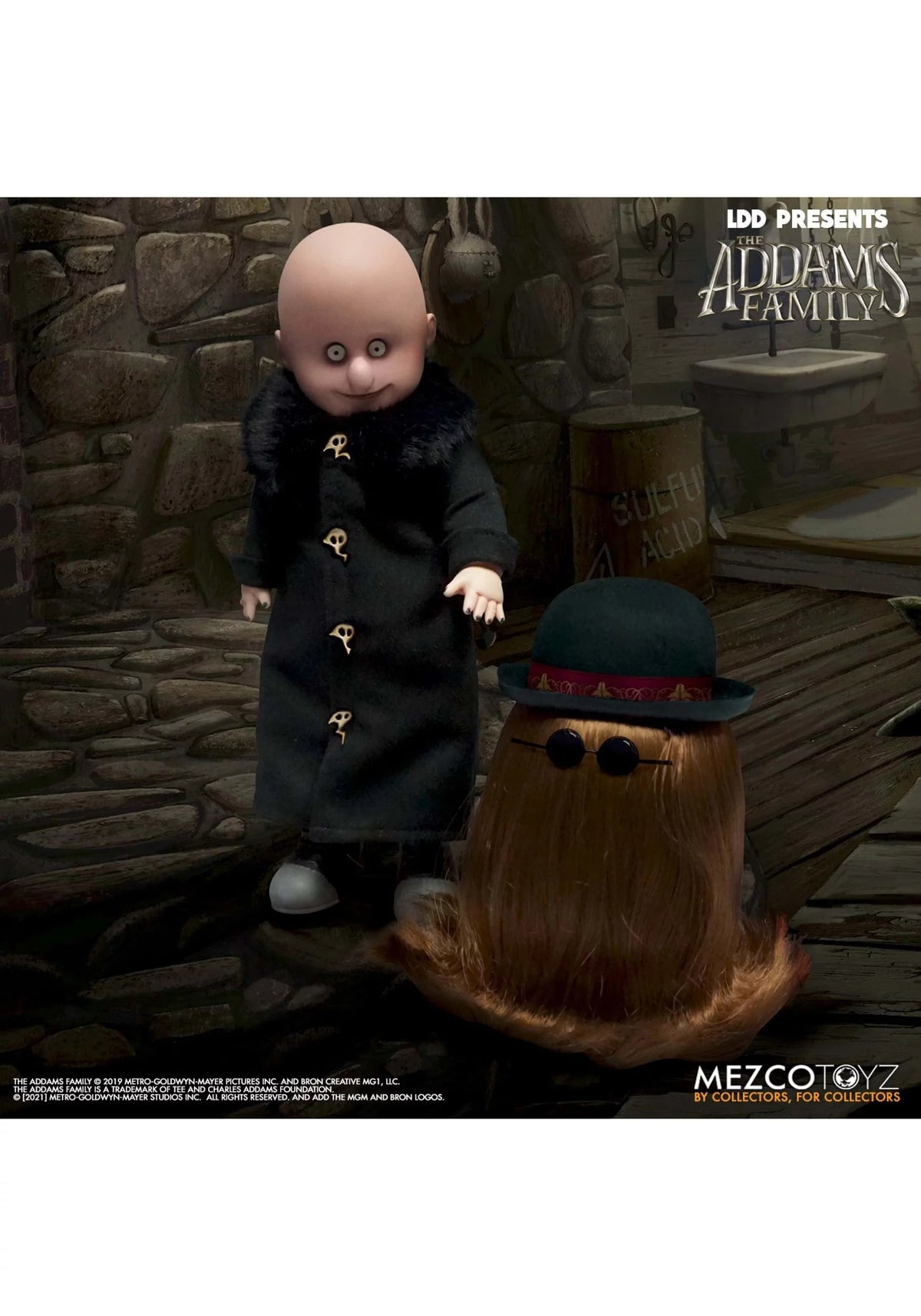 Living Dead Dolls The Addams Family Fester and It H41056