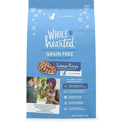 Grain Free Salmon Formula Dry Cat Food V914572
