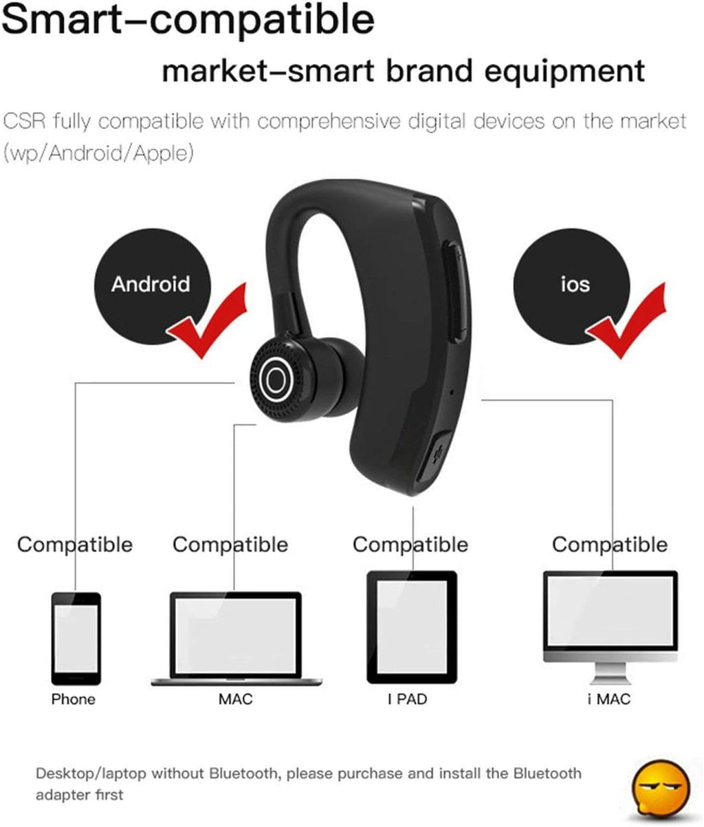 Bluetooth Wireless Headphones with Mic 12 Hour Noise Cancelling U231576