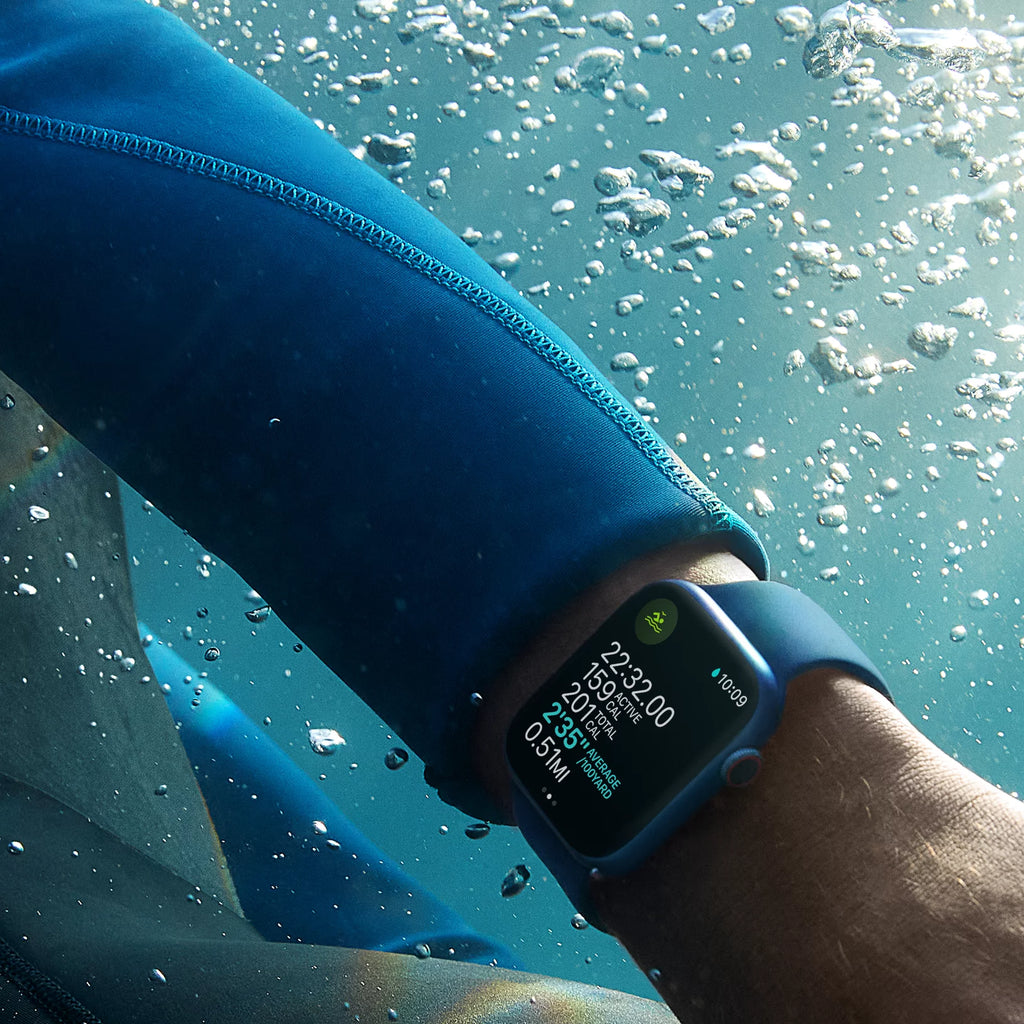 45mm Blue Aluminum Case with Sport Band V11778