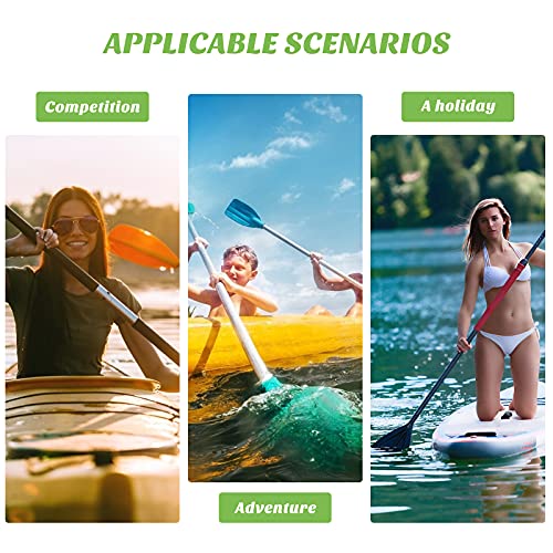 2Pcs Telescopic Kayak Paddle Plastic Aluminum Alloy Y202