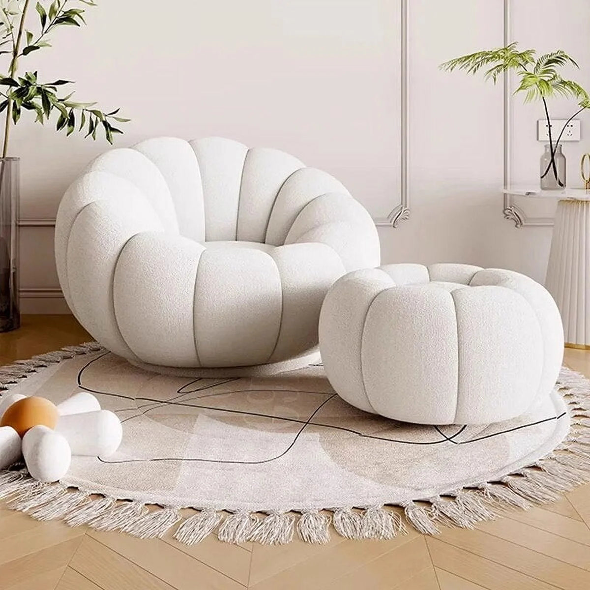 White Sofa S83518