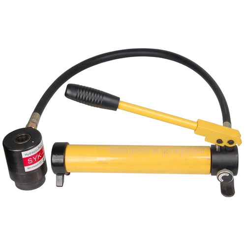 10 Ton 6 Die Hydraulic Knockout Punch Tool Kit with Case T2756